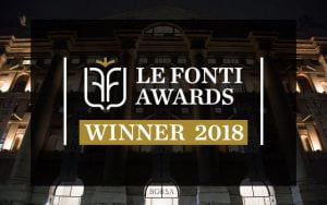 Nobento vince le Fonti Awards 2018