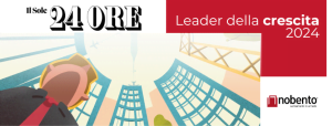 NOBENTO TRA I LEADER DELLA CRESCITA